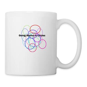 Kreise - Tasse - Weiß - Rechts