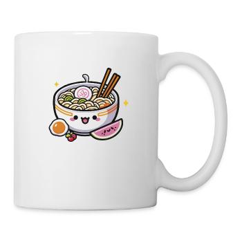 Cute Kawaii Ramen Food - Mug - white - Right
