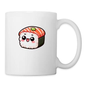 Maki le sushi mignon kawaii - Mug blanc - blanc - Droite