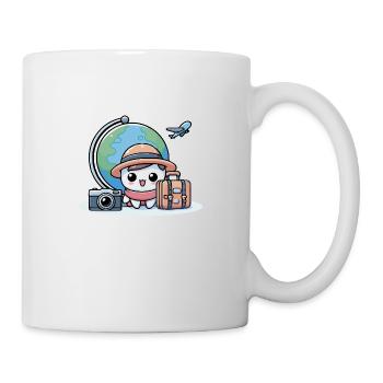 Cute Kawaii Little Explorer - Mug - white - Right