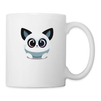 Niedliches Tier - Tasse - Weiß - Rechts