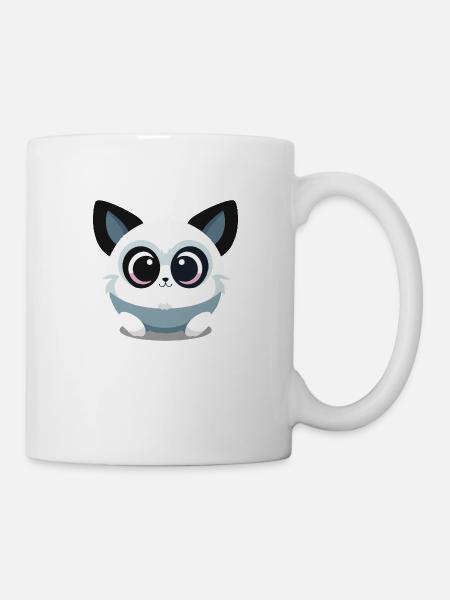 Niedliches Tier - Tasse - Weiß