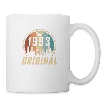 Vintage December 1993 31 Year Anniversary Gift - Mug - white - Right