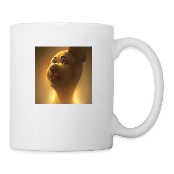 Einohrbär - Tasse - Weiß - Rechts