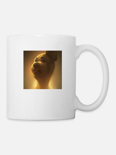 Einohrbär - Tasse - Weiß
