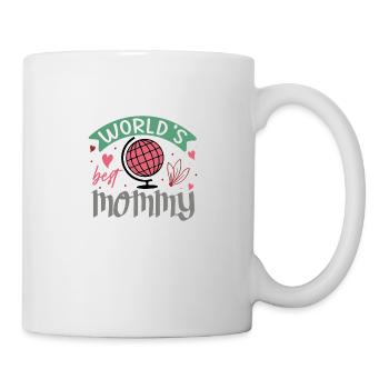 LA MEILLEURE MAMAN DU MONDE - Mug blanc - blanc - Droite