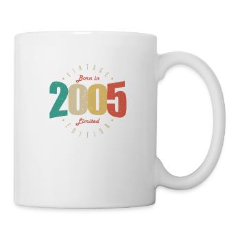 2005 Vintage Retro Birthday Gift 2005 - Mug - white - Right
