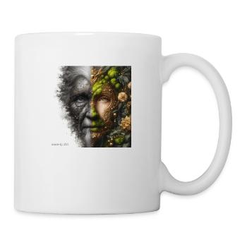 Mutter und Vater Erde - Tasse - Weiß - Rechts