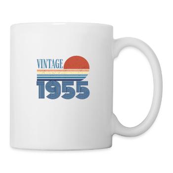 Jahrgang 1955 - Tasse - Weiß - Rechts
