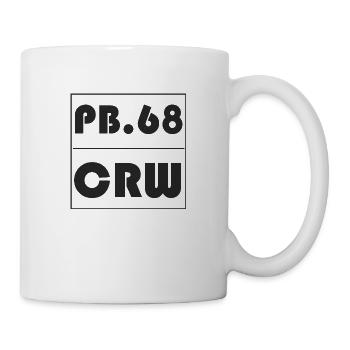 Paintball Crew 0.68 cal en boîte - Mug blanc - blanc - Droite