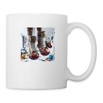 Pop Box Shoes - Tasse - Weiß - Rechts