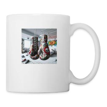 Pop Boxers Gloves - Tasse - Weiß - Rechts