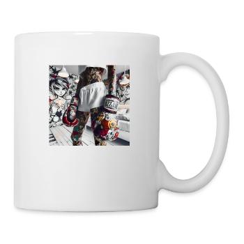 Pop Girls Comic Gloves - Tasse - Weiß - Rechts