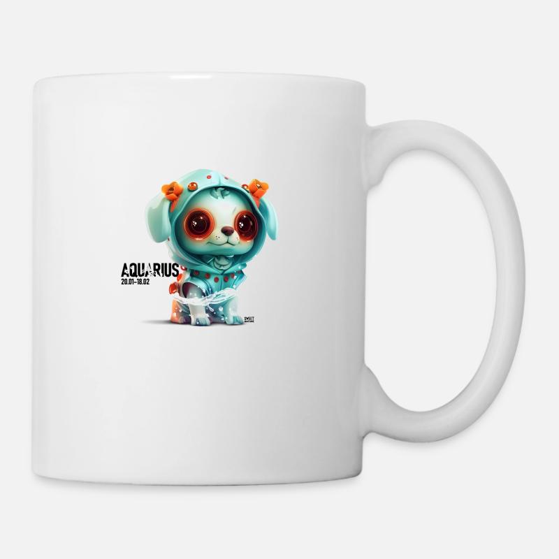 Aquarius Pup! - Mug - white