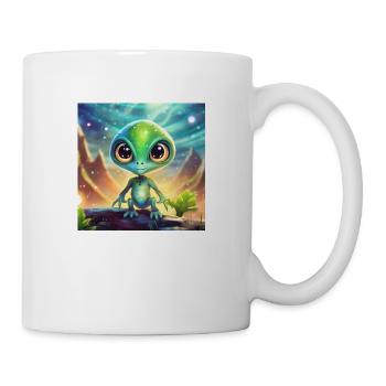 Firefly personnage extraterrestre mignon 28830 - Mug blanc - blanc - Droite