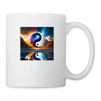 Firefly personne ying yang 1665 - Mug blanc - blanc - Droite