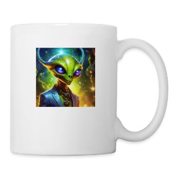 Firefly personnage drole extraterrestre 57577 - Mug blanc - blanc - Droite