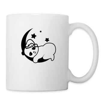 Cute Sleeping Panda Mingion - Mug - white - Right