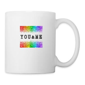 You and Me - Tasse - Weiß - Rechts