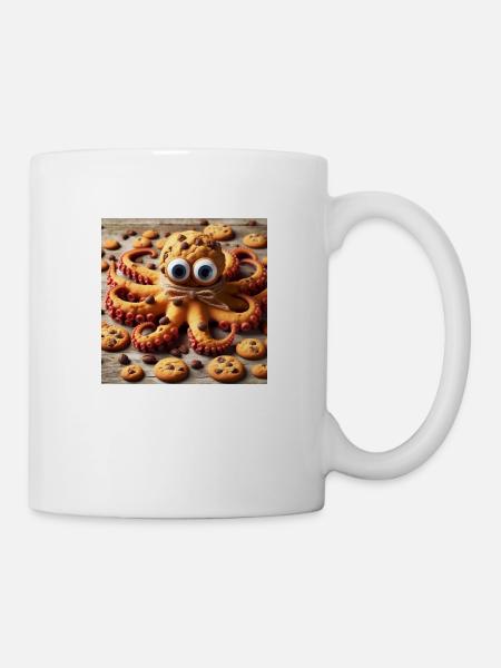 Cookiekrake - Tasse - Weiß
