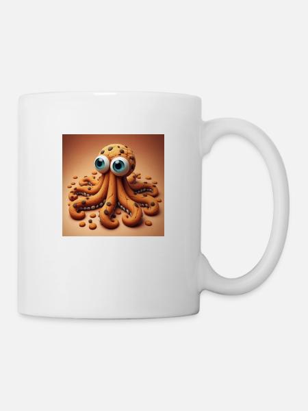 Cookiekrake - Tasse - Weiß