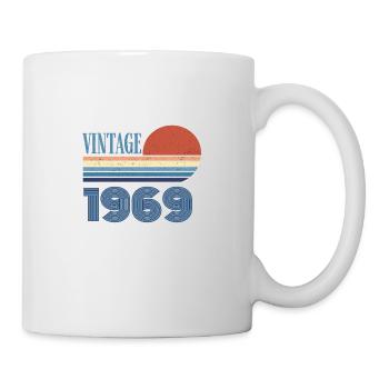 Jahrgang 1969 - Tasse - Weiß - Rechts
