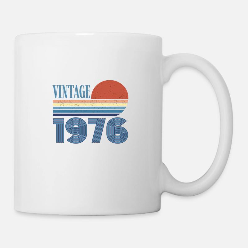 vintage 1976 - Mug blanc - blanc