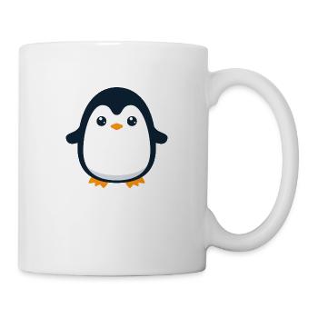 Pingouin - Mug blanc - blanc - Droite