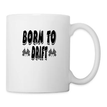 Voiture - Mug blanc - blanc - Droite