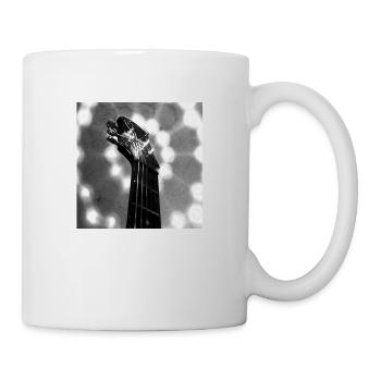 Guitar-Head (black&white) - Tasse - Weiß - Rechts