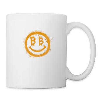 Bitcoin Smile - Tasse - Weiß - Rechts