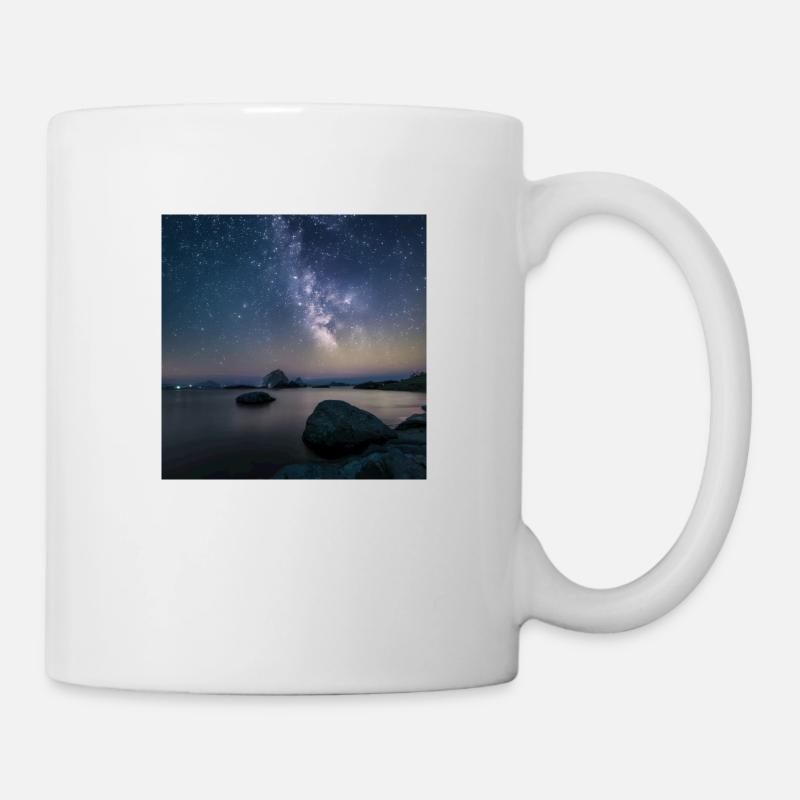 Sternenhimmel - Tasse - Weiß