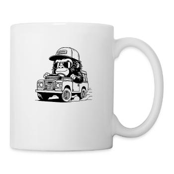 Gorilla Car4x4 - Mug - white - Right
