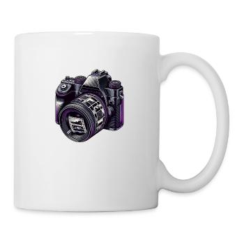 Nostalgic photo camera - Mug - white - Right
