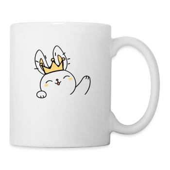 King Rabbit - Mug - white - Right