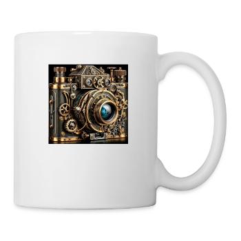 Steampunk Camera - Mug - white - Right