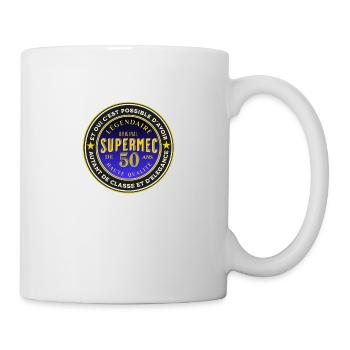 ANNIVERSAIRES DROLES 50 ANS - Mug blanc - blanc - Droite