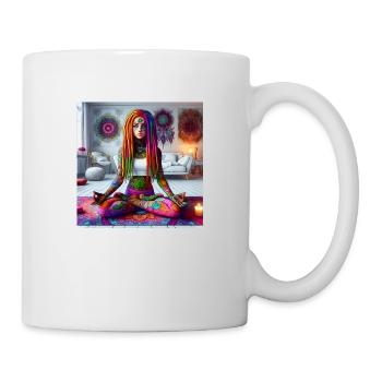 Yoga Dreads - Tasse - Weiß - Rechts