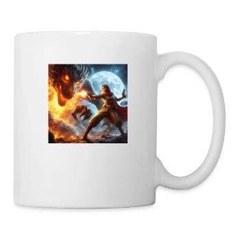 Angriff auf Titan - Tasse - Weiß - Rechts