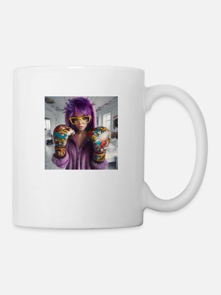 Cosplayer Boxing Pop 4 - Tasse - Weiß