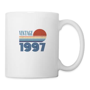 Jahrgang 1997 - Tasse - Weiß - Rechts
