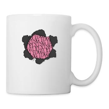 present idea present aerial acrobatics jokes humor - Mug - white - Right