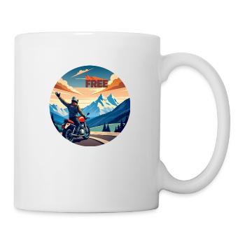 spread free - Tasse - Weiß - Rechts