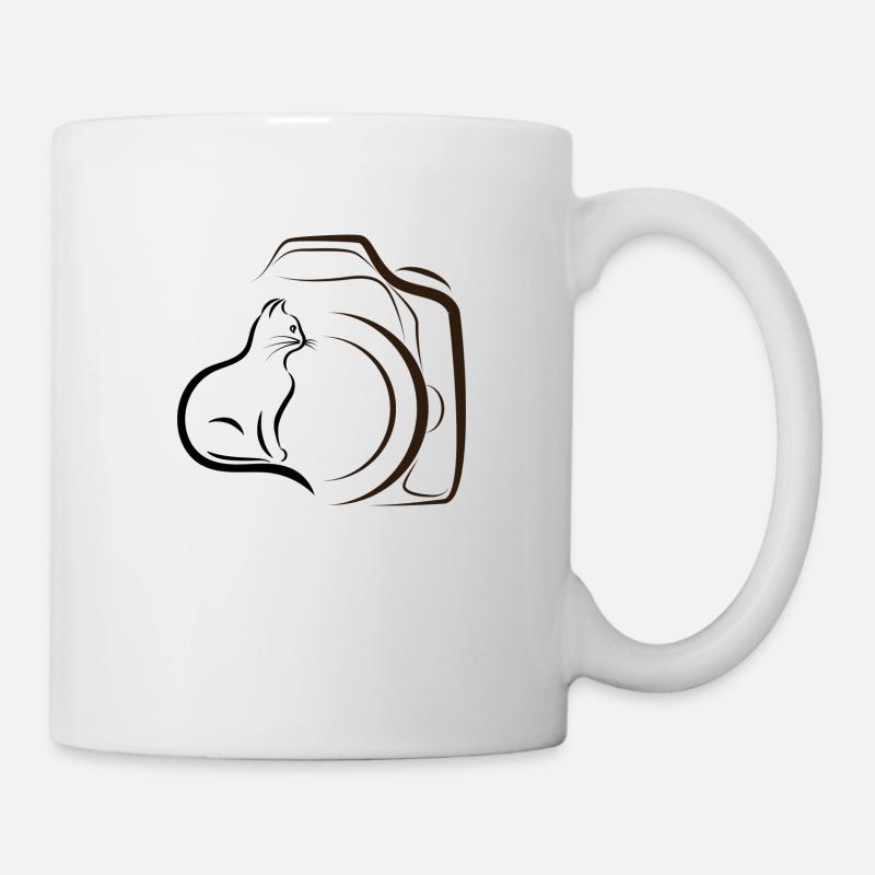 Cat Photographer - Mug - white