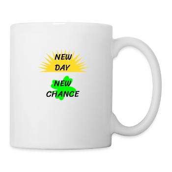 New Day New Chance - Mug - white - Right