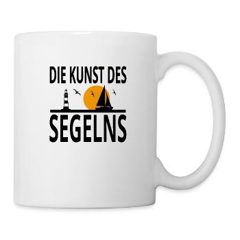 Voile - Mug blanc - blanc - Droite
