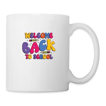 Bienvenue à la rentrée - Mug blanc - blanc - Droite