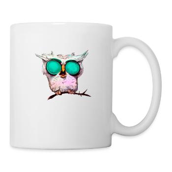 Owl_ 02 - Mug blanc - blanc - Droite