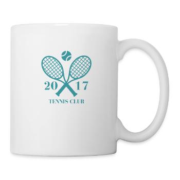 2017 tennis club - Mug blanc - blanc - Droite