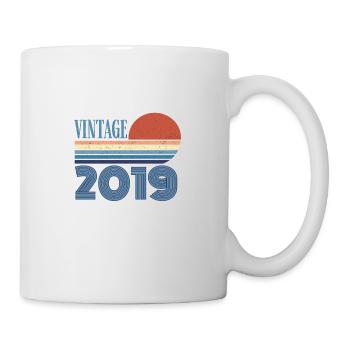 Jahrgang 2019 - Tasse - Weiß - Rechts